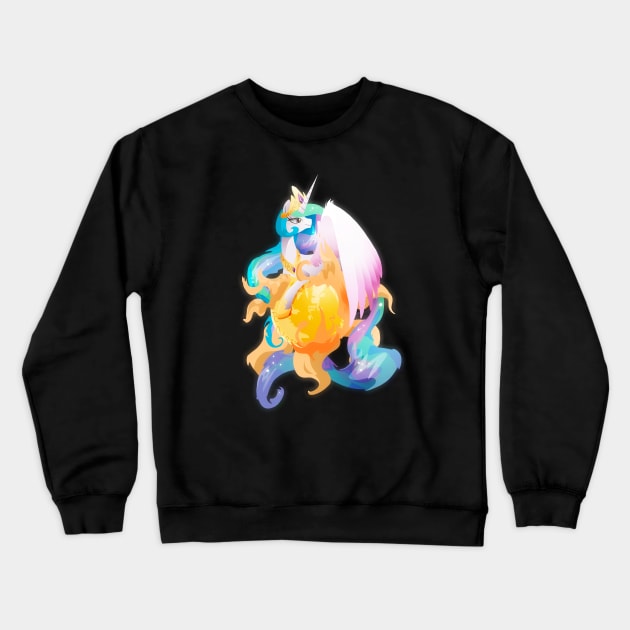 Princess Celestia Crewneck Sweatshirt by Ilona's Store